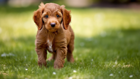 Cute Irish Poodle Poodle Mix Pup
