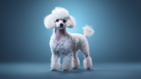 Cute Poodle Pup