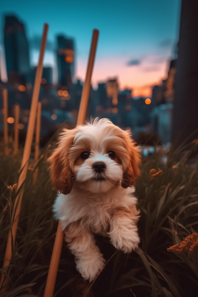 Cute Cavalier Designer Pup