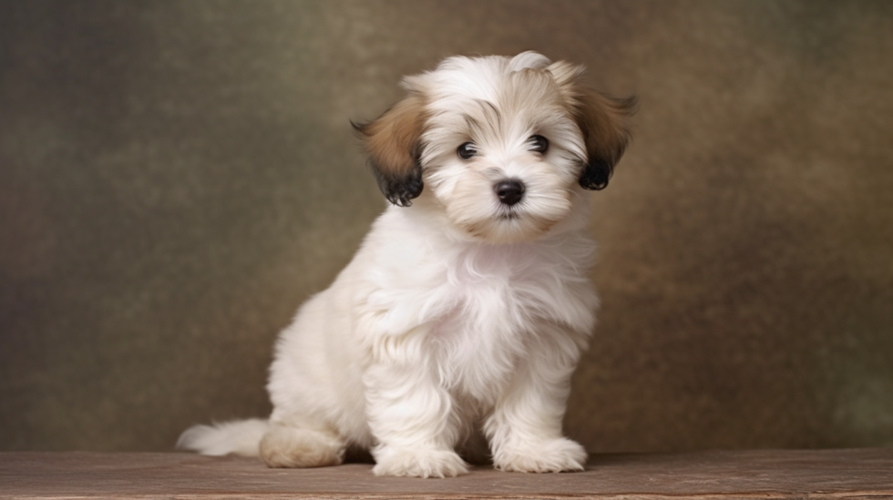 Cute Havachon Pup
