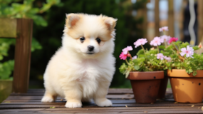 Cute Pomachon Designer Pup